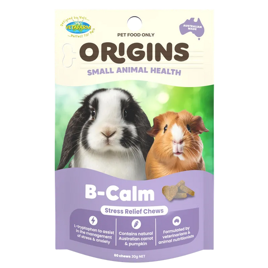 VETAFARM ORIGINS B-CALM CHEWS 60
