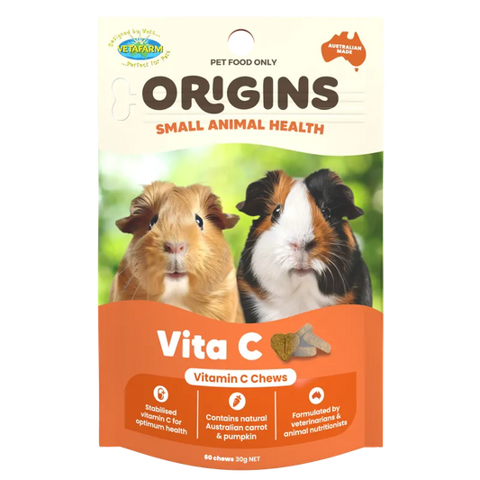 VETAFARM ORIGINS VITA-C CHEWS 60
