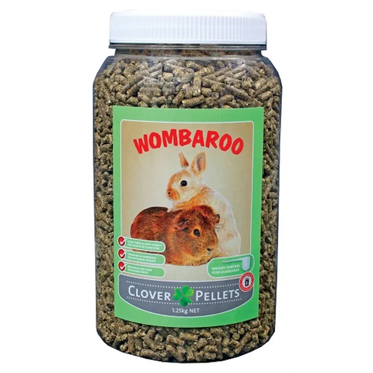WOMBAROO CLOVER PELLETS 1.25KG